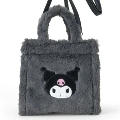 Japan Original Kuromi Plush 2-Way Mini Tote