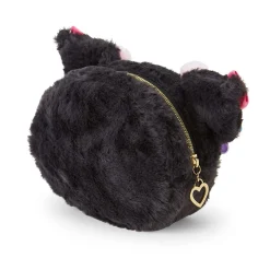 Japan Original Kuromi Plush Zipper Pouch (Slumber Room Series)