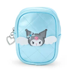 Japan Original Kuromi Quilted Mini Zipper Pouch (Dreaming Angel Series Pt 2)