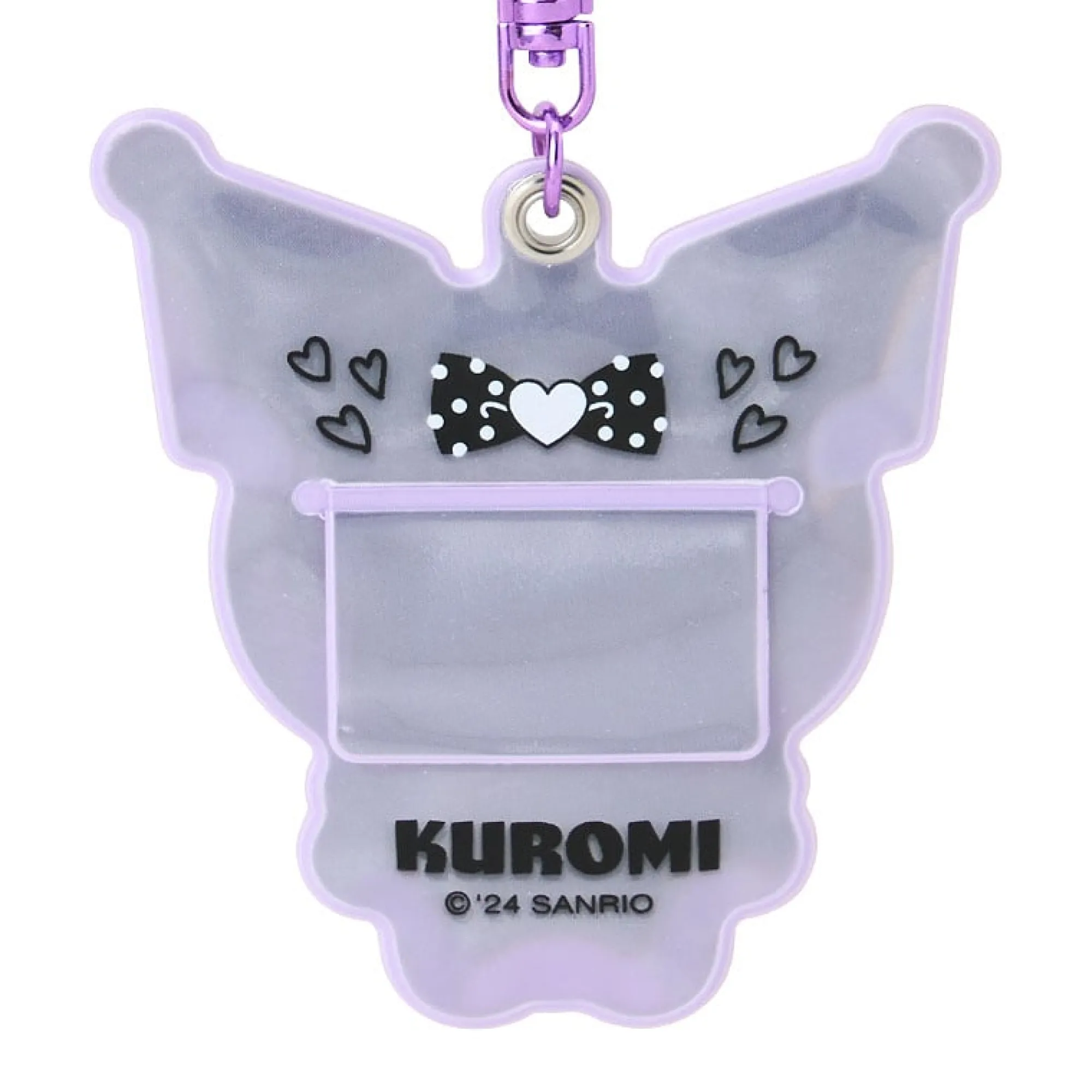Japan Original Kuromi Reflective Keychain (Sanrio Forever Series)