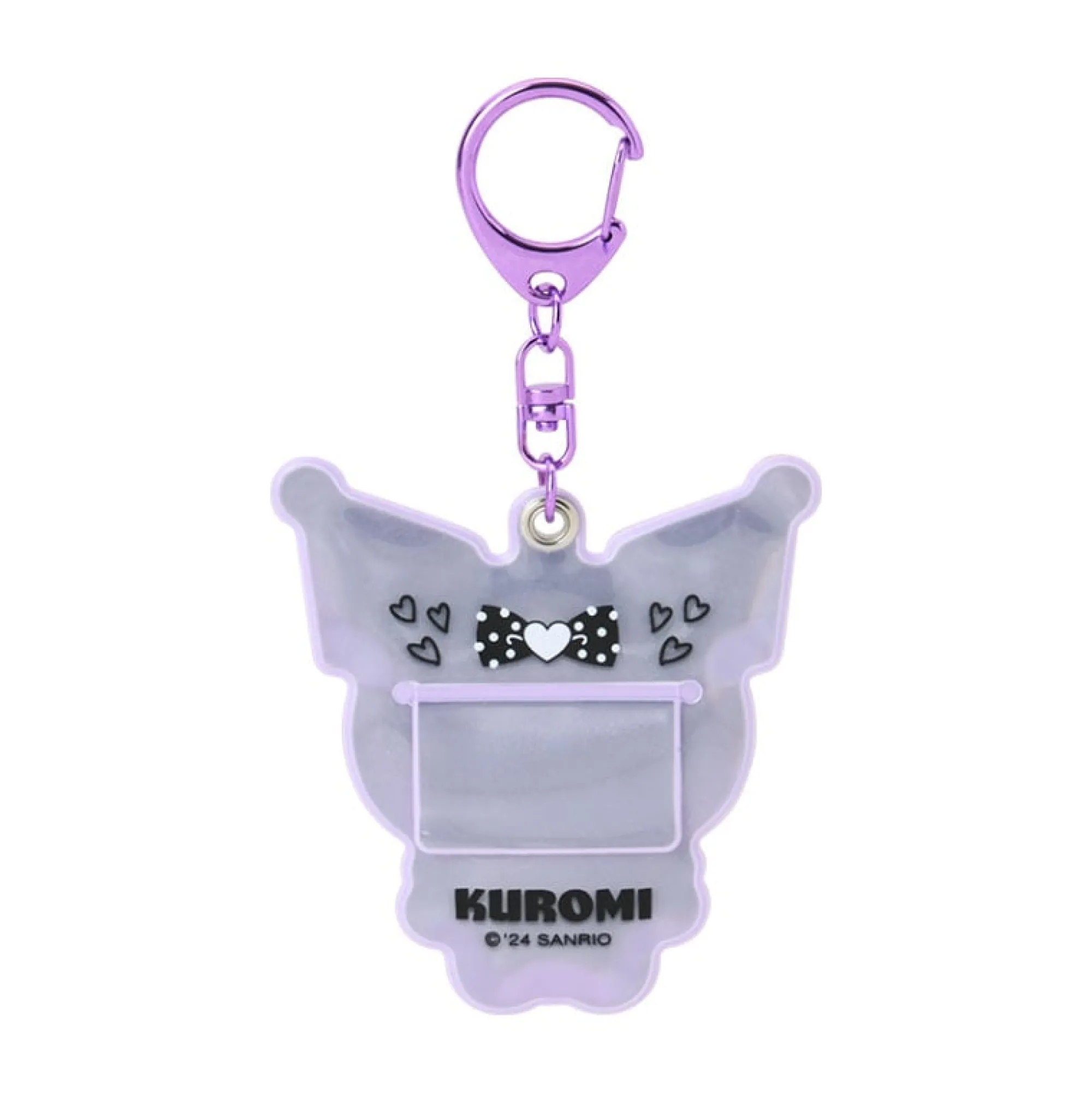 Japan Original Kuromi Reflective Keychain (Sanrio Forever Series)