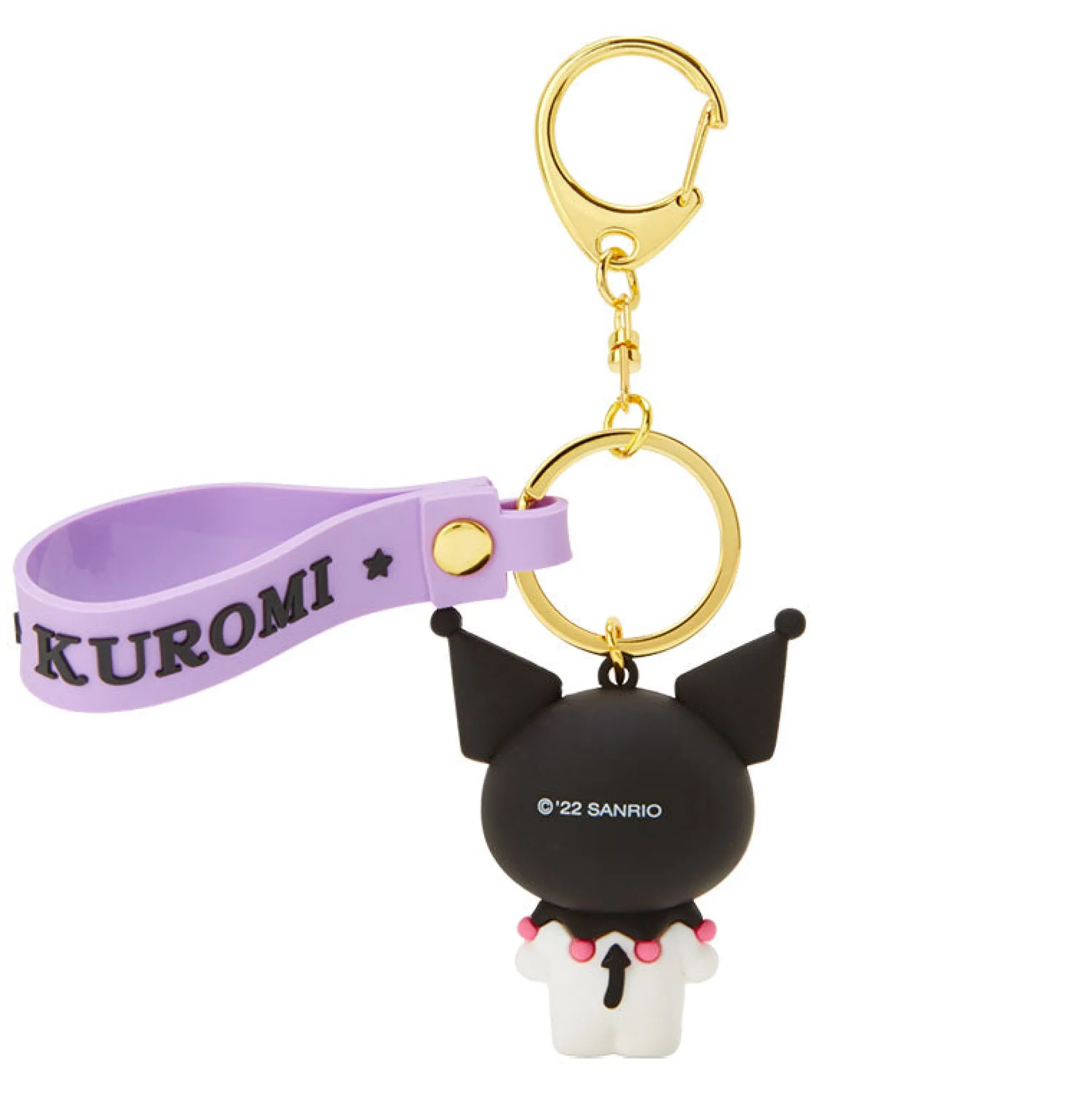 Japan Original Kuromi Signature Keychain