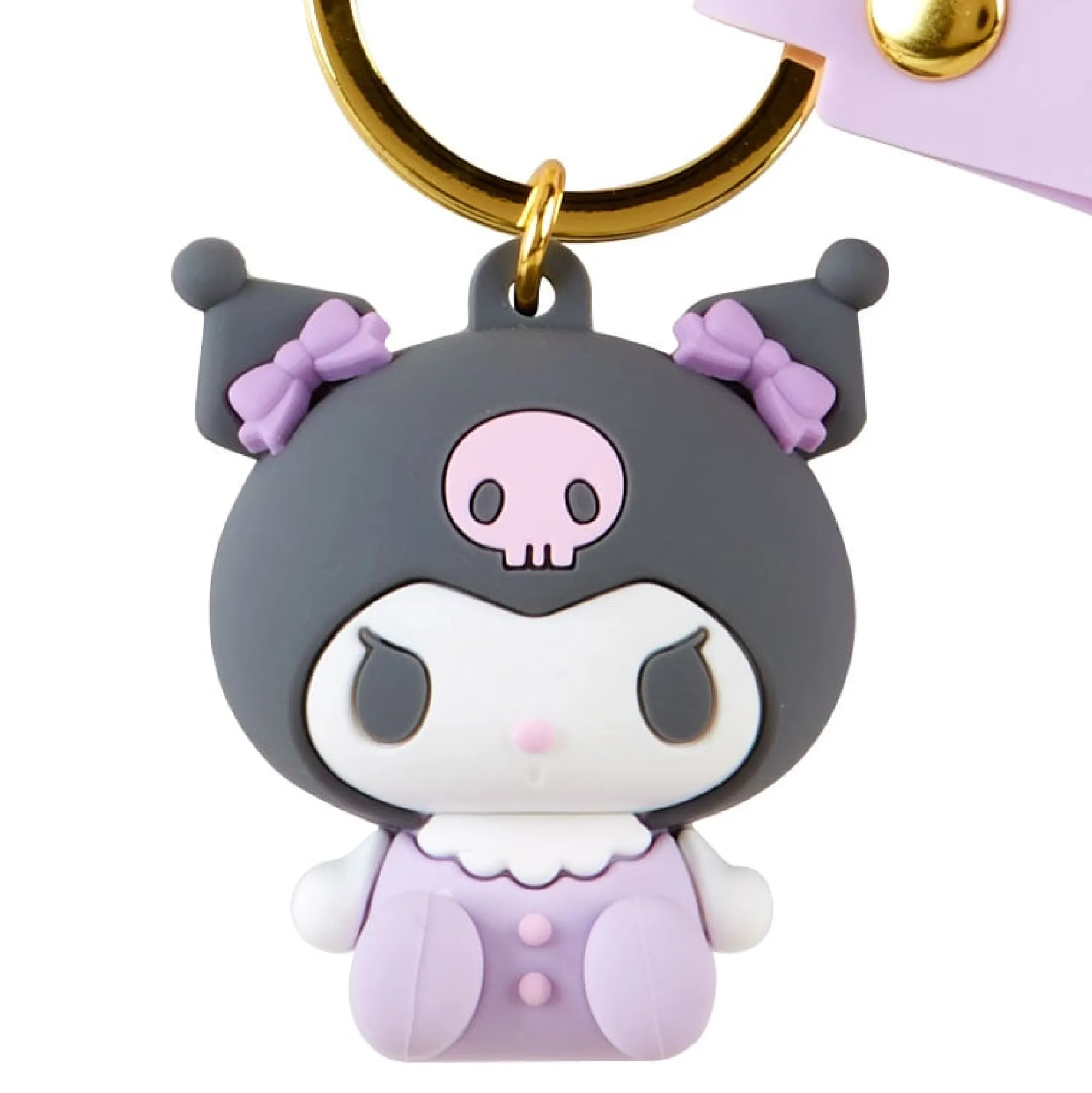 Japan Original Kuromi Signature Keychain (Baby Series)