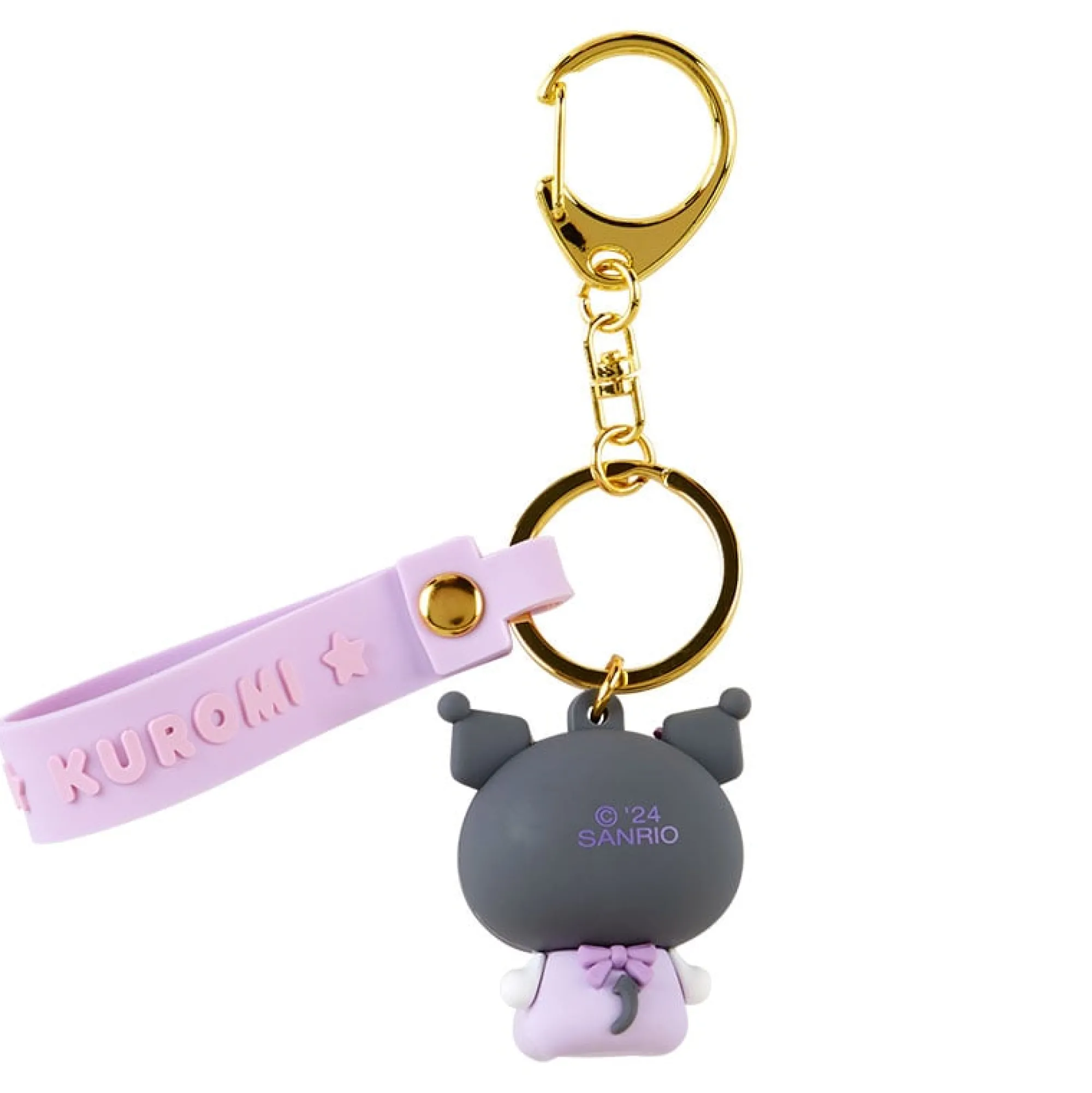 Japan Original Kuromi Signature Keychain (Baby Series)