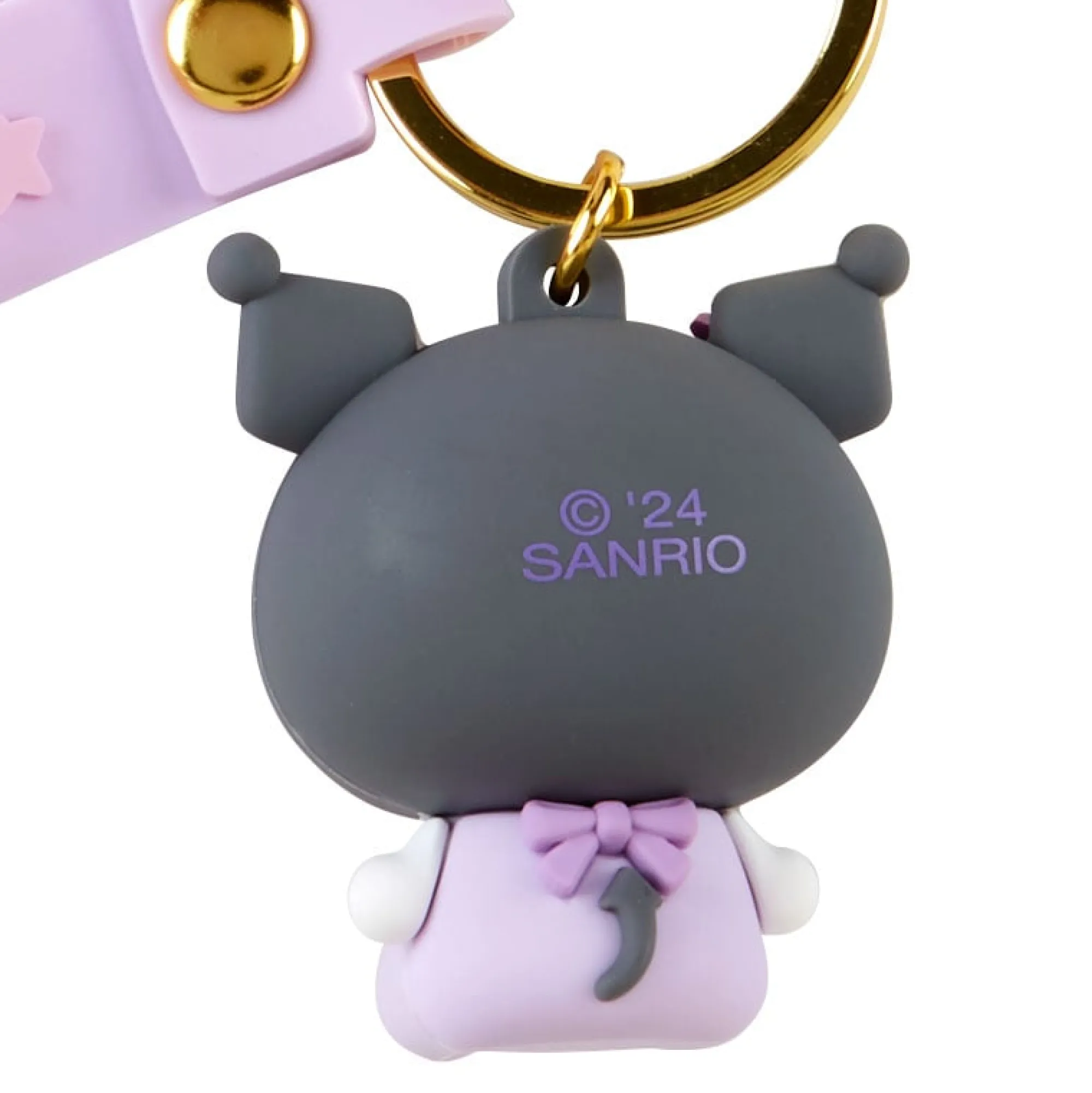 Japan Original Kuromi Signature Keychain (Baby Series)