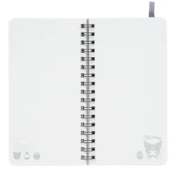 Japan Original Kuromi Slim Spiral Notebook (Elastic Closure)