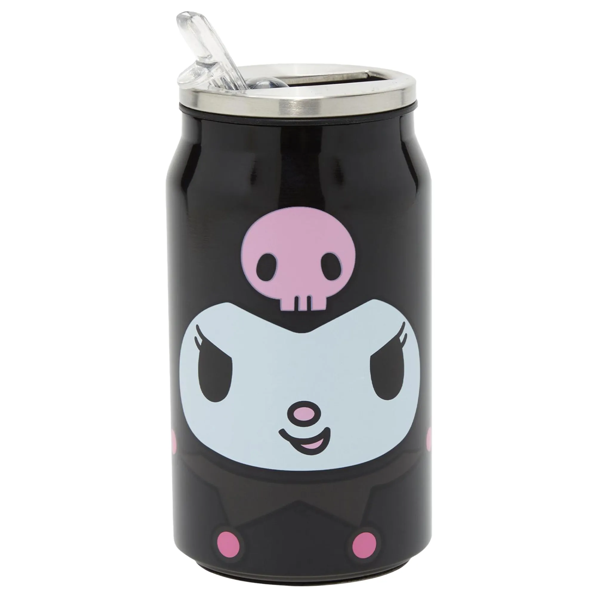 BIOWORLD Kuromi Soda Can Water Bottle