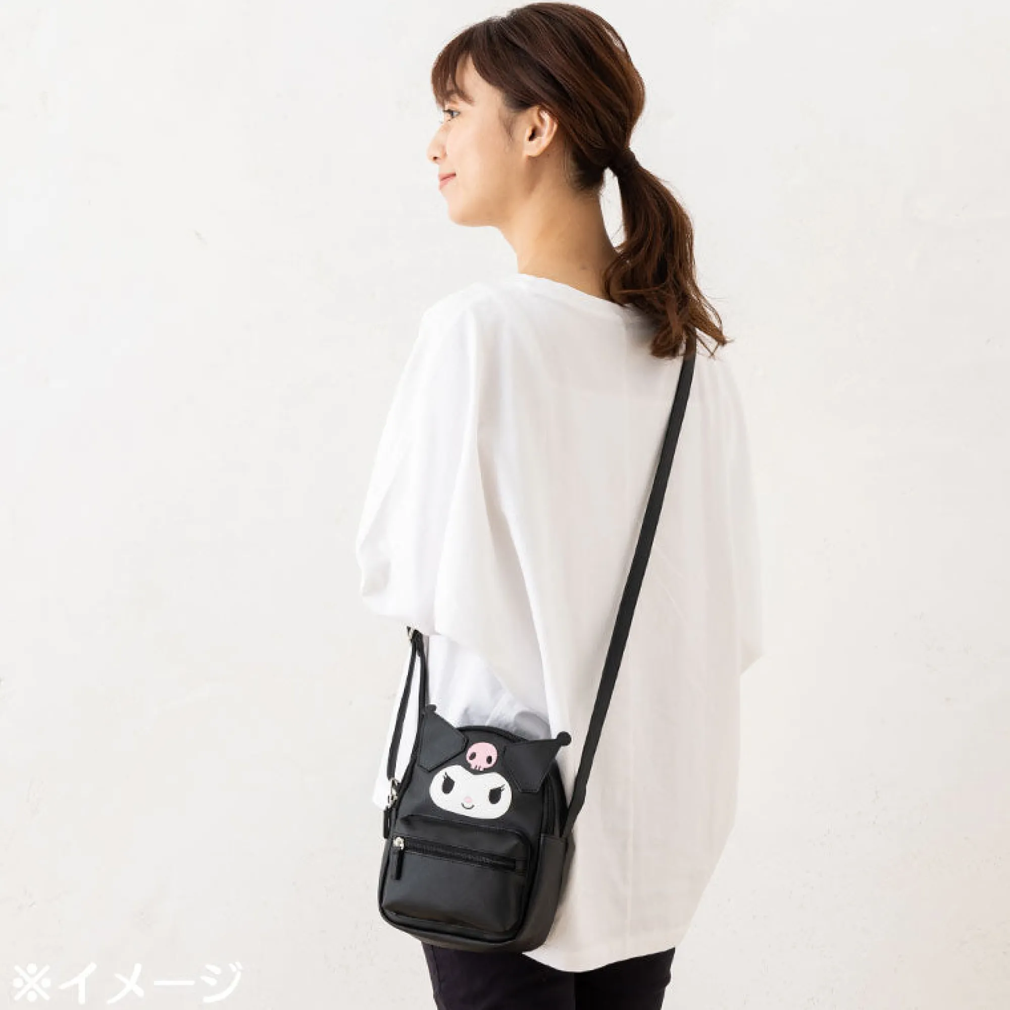 Japan Original Kuromi Structured Mini Crossbody Bag