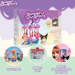 Hamee.com - Hamee US Kuromi Summer Wunderland Theme Park Building Blocks (Swing Ride)