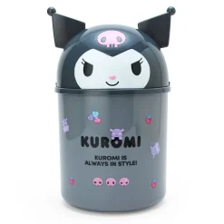 Japan Original Kuromi Tidy Trash Bin
