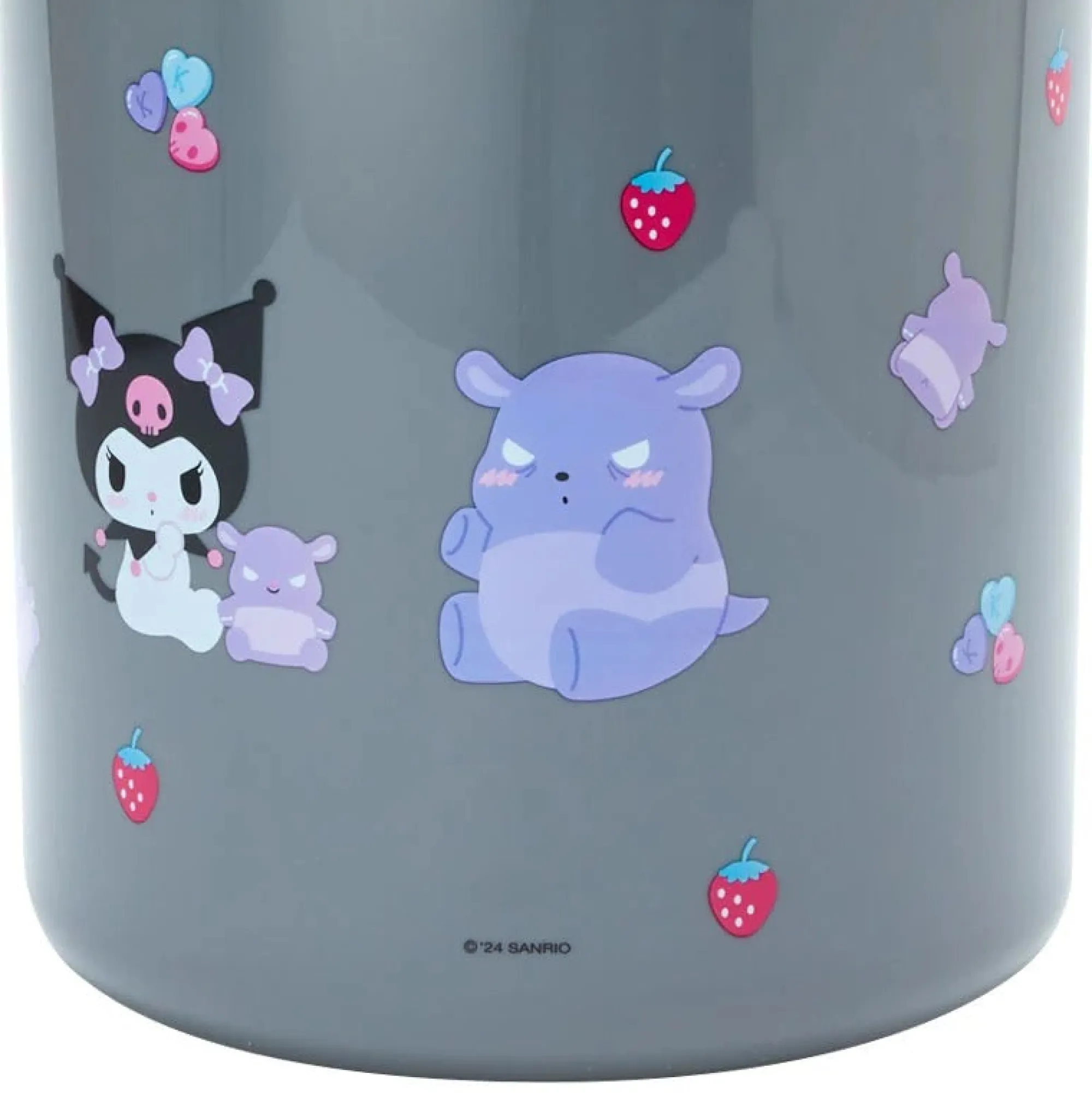 Japan Original Kuromi Tidy Trash Bin