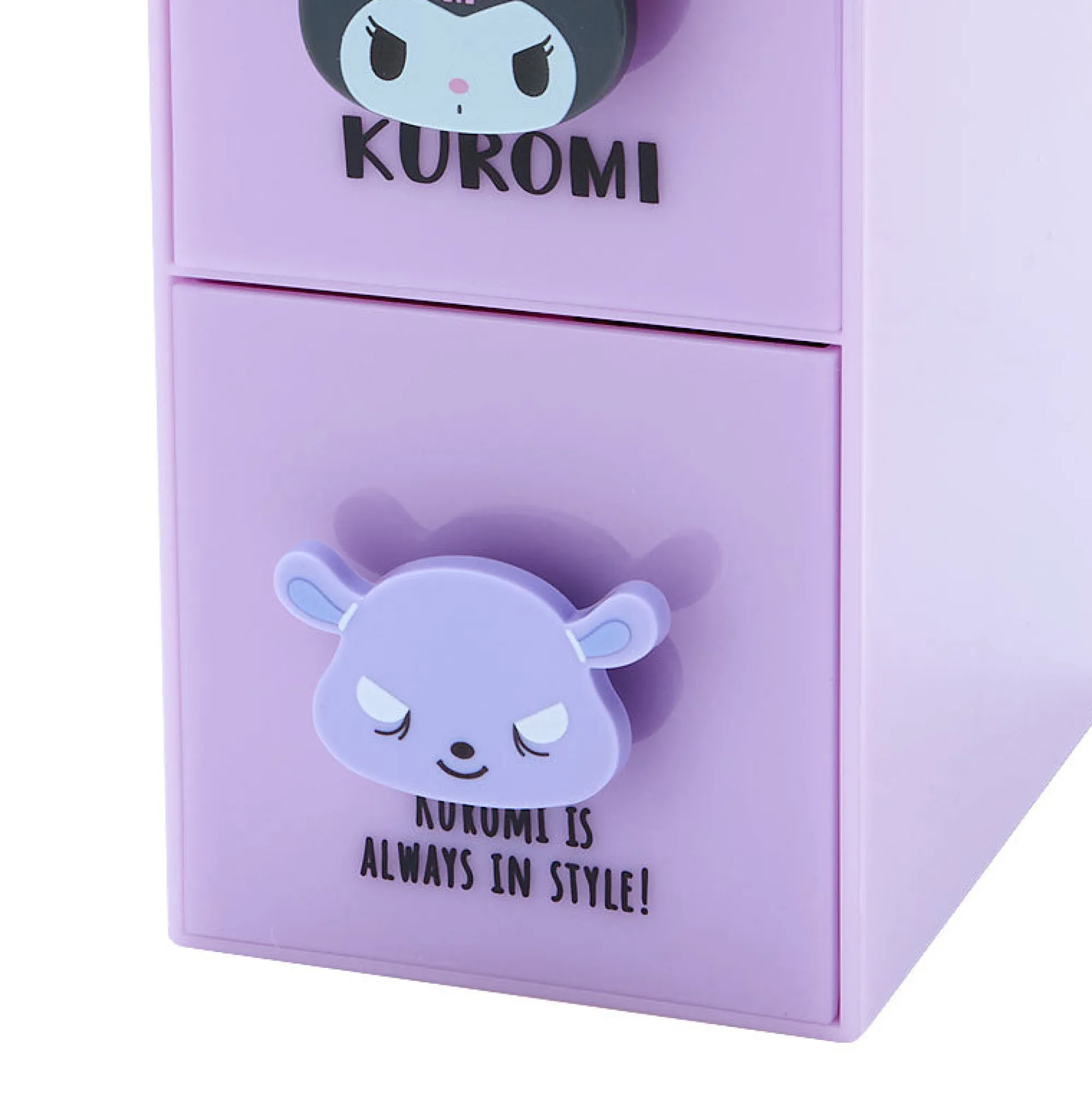 Japan Original Kuromi 3-Tier Besties Stacking Container