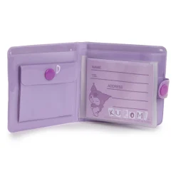 HUNET GLOBAL CREATIONS INC Kuromi Vinyl Snap Wallet
