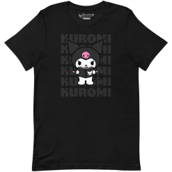 Printful Kuromi Watashi Wa T-Shirt (Black)