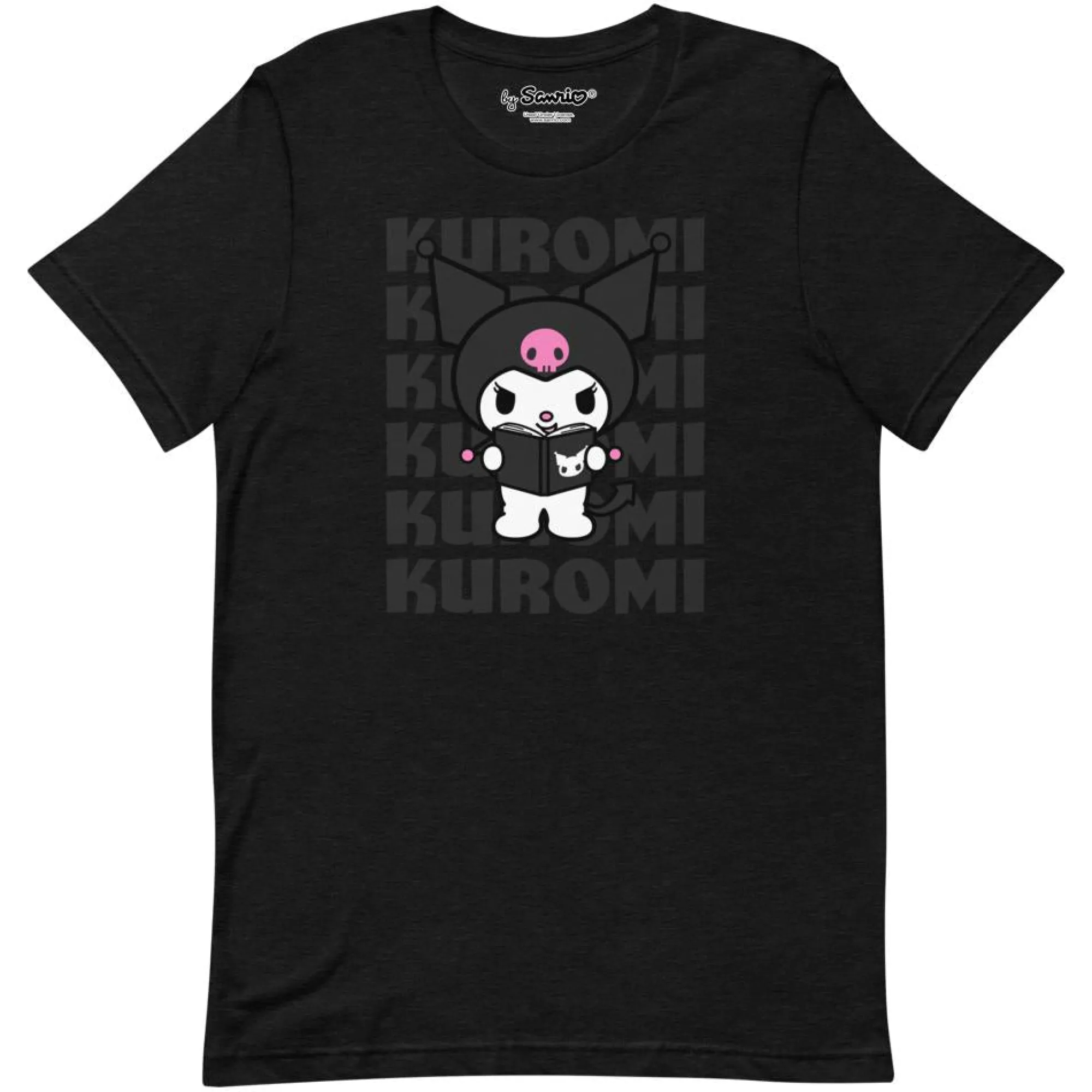 Printful Kuromi Watashi Wa T-Shirt (Black)