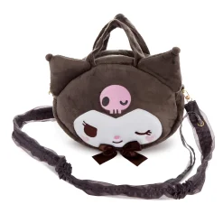 Global Original Kuromi 2-Way Plush Crossbody Bag (Wink Series)