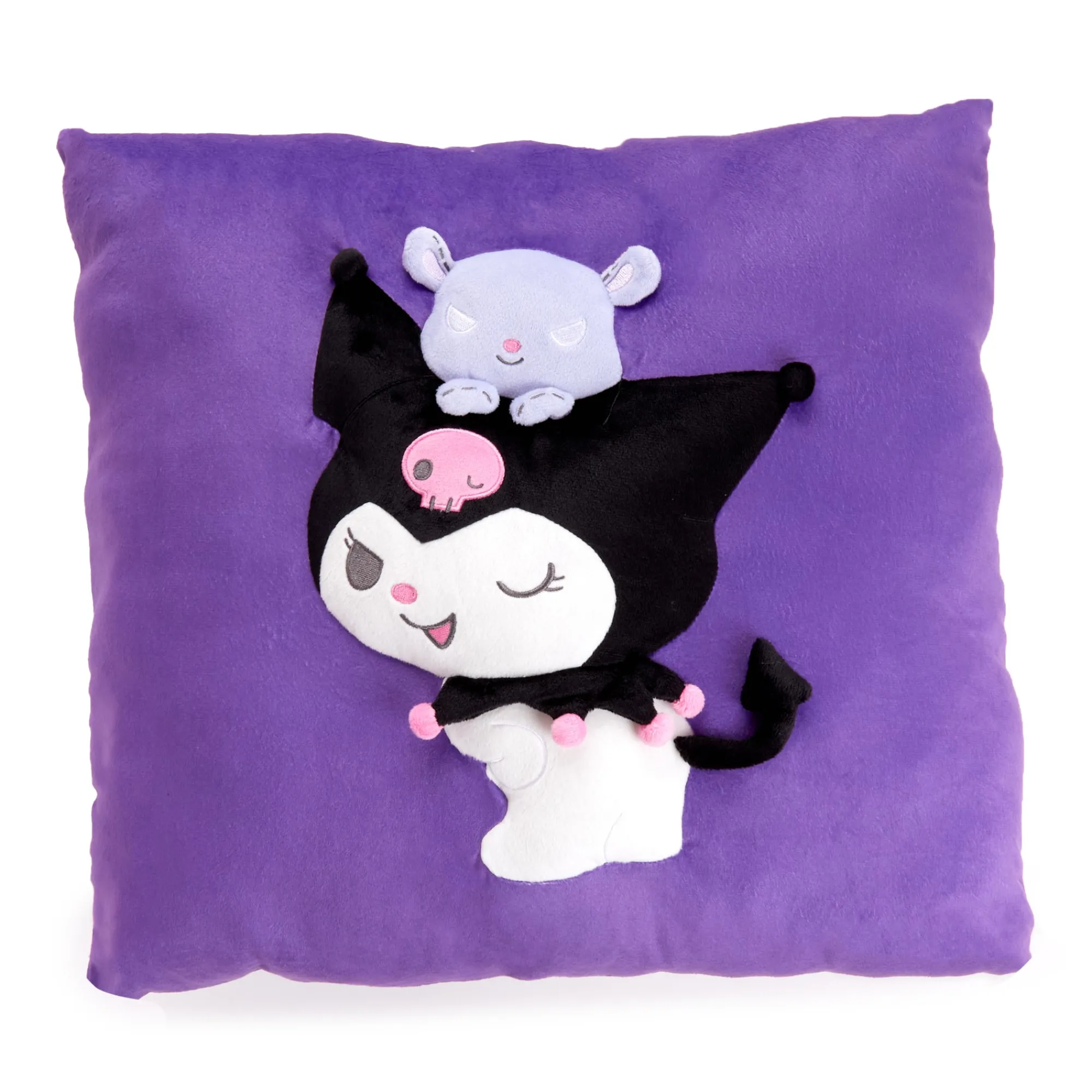 NAKAJIMA CORPORATION Kuromi 2-Way Throw Pillow (Home Essentials Series)