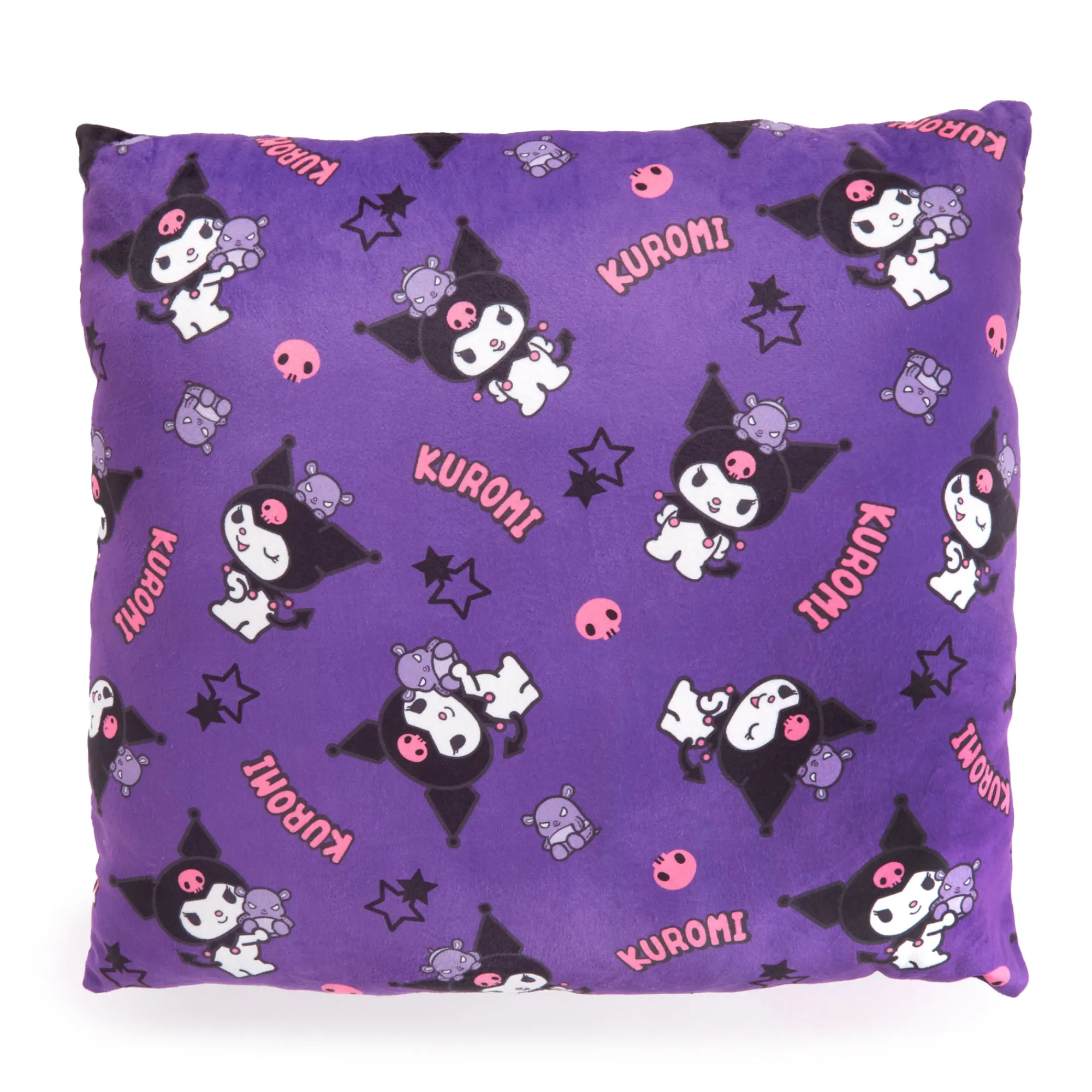 NAKAJIMA CORPORATION Kuromi 2-Way Throw Pillow (Home Essentials Series)