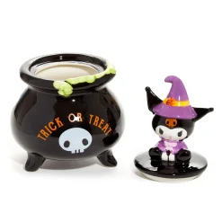 Blue Sky Clayworks Kuromi Witch Lidded Ceramic Candy Bowl