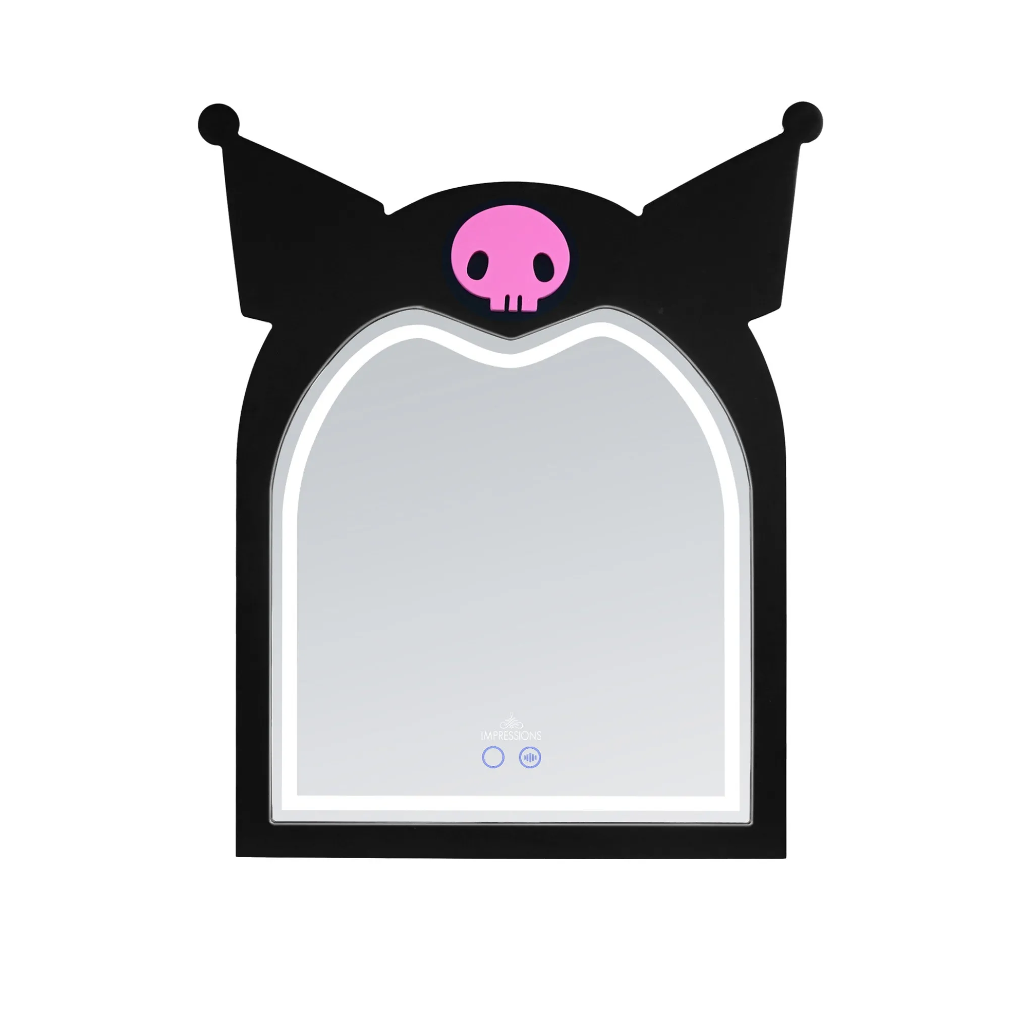 Impressions Vanity Co. Kuromi x Impressions Vanity Arch RGB Tabletop Mirror