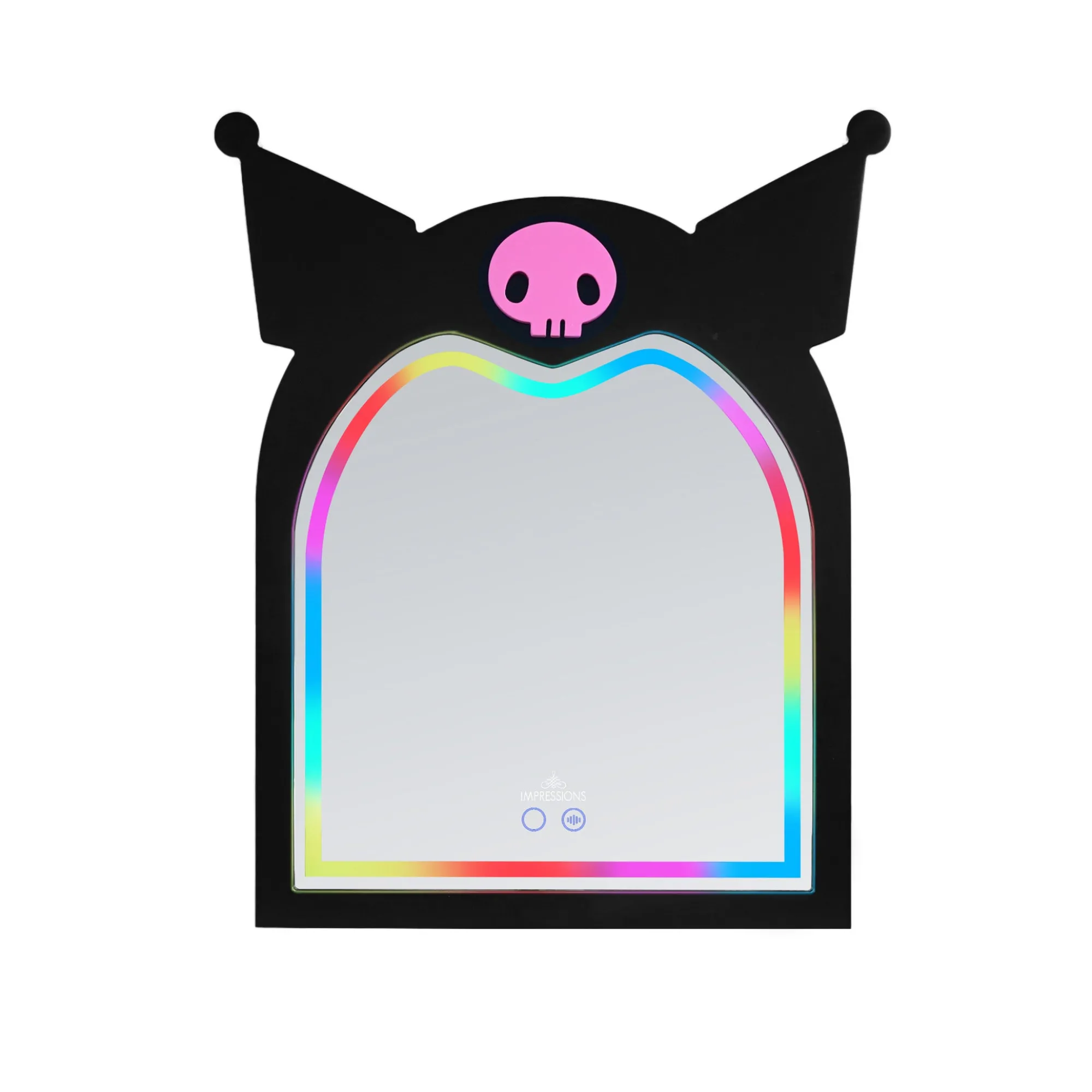 Impressions Vanity Co. Kuromi x Impressions Vanity Arch RGB Tabletop Mirror