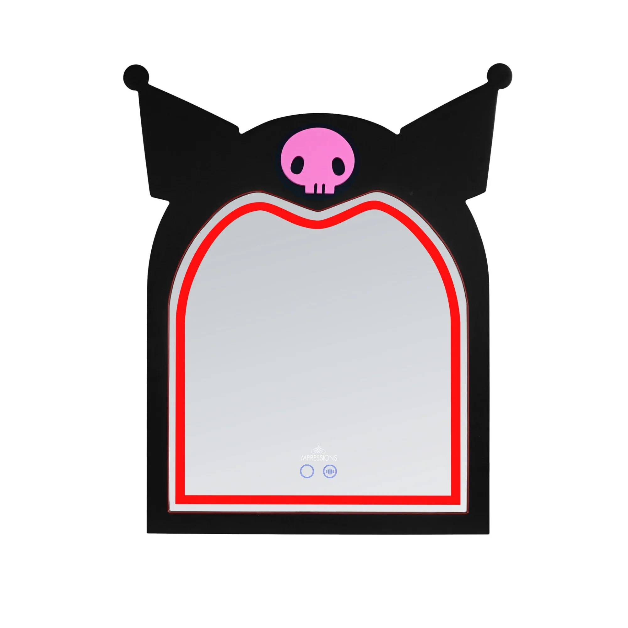 Impressions Vanity Co. Kuromi x Impressions Vanity Arch RGB Tabletop Mirror