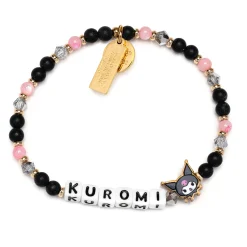 LITTLE WORDS PROJECT Kuromi x Beaded Bracelet