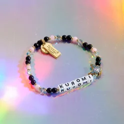 LITTLE WORDS PROJECT Kuromi x Beaded Bracelet