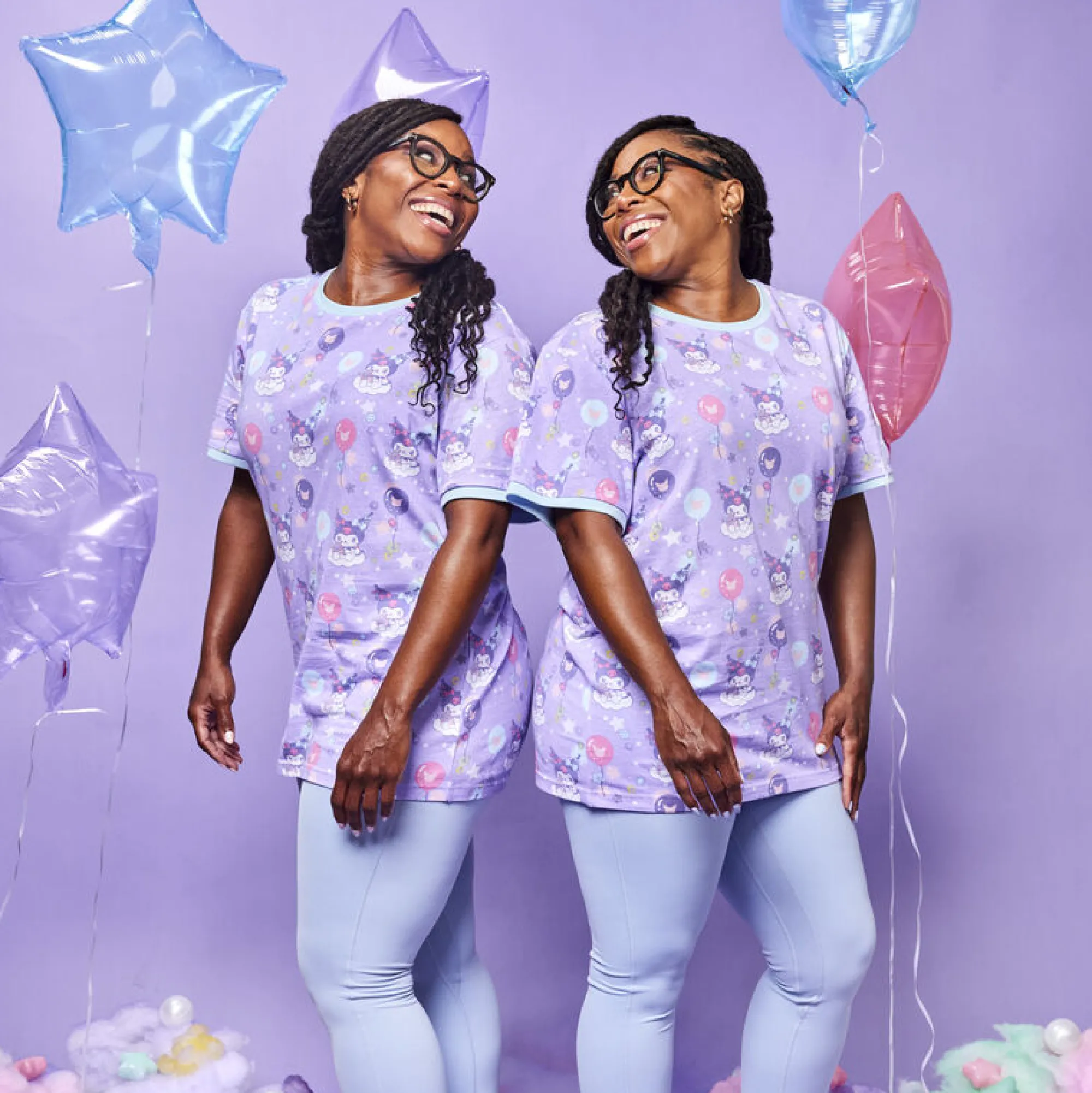 Loungefly Kuromi x Carnival Unisex Ringer Tee