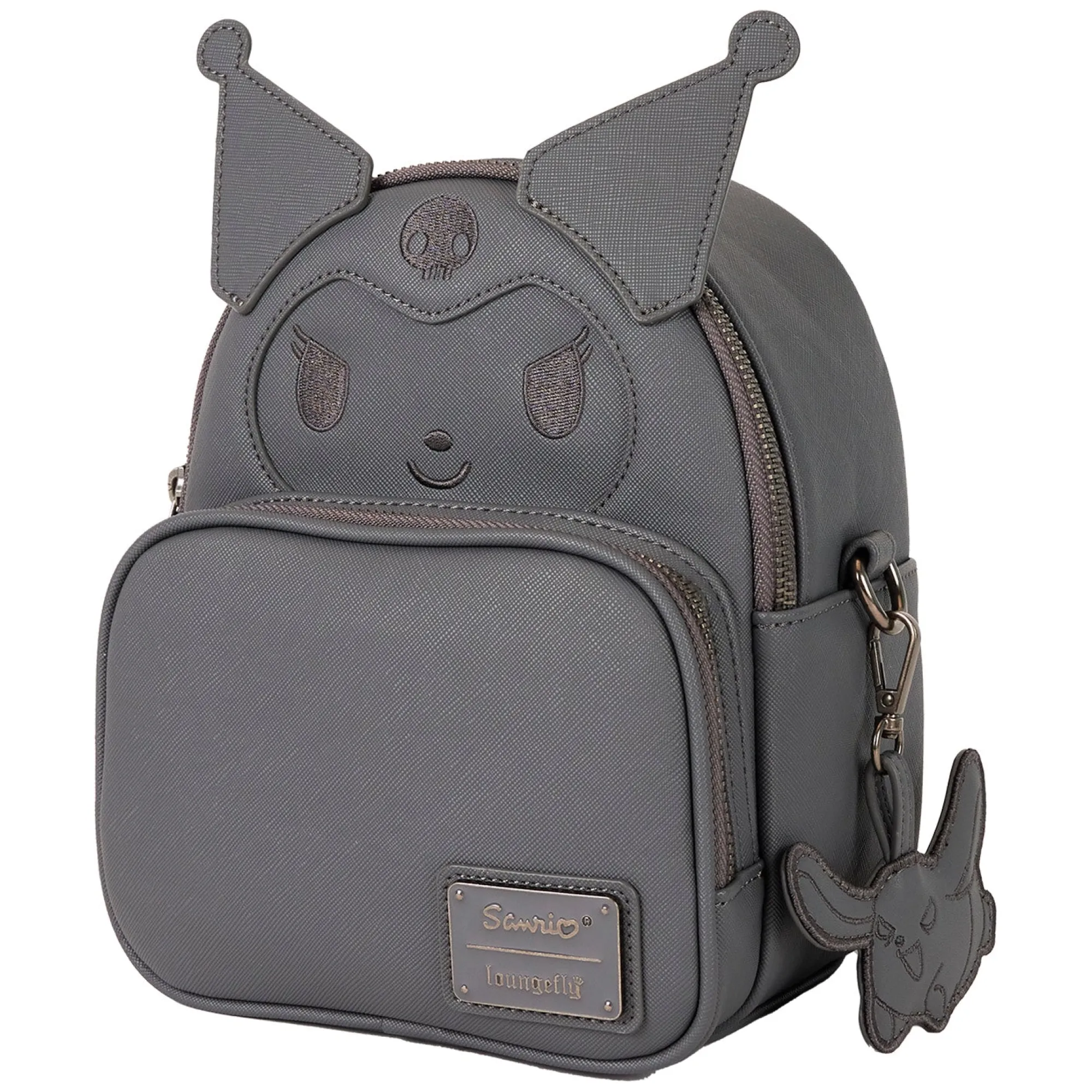 LOUNGEFLY Kuromi x Color Dip Convertible Mini Backpack