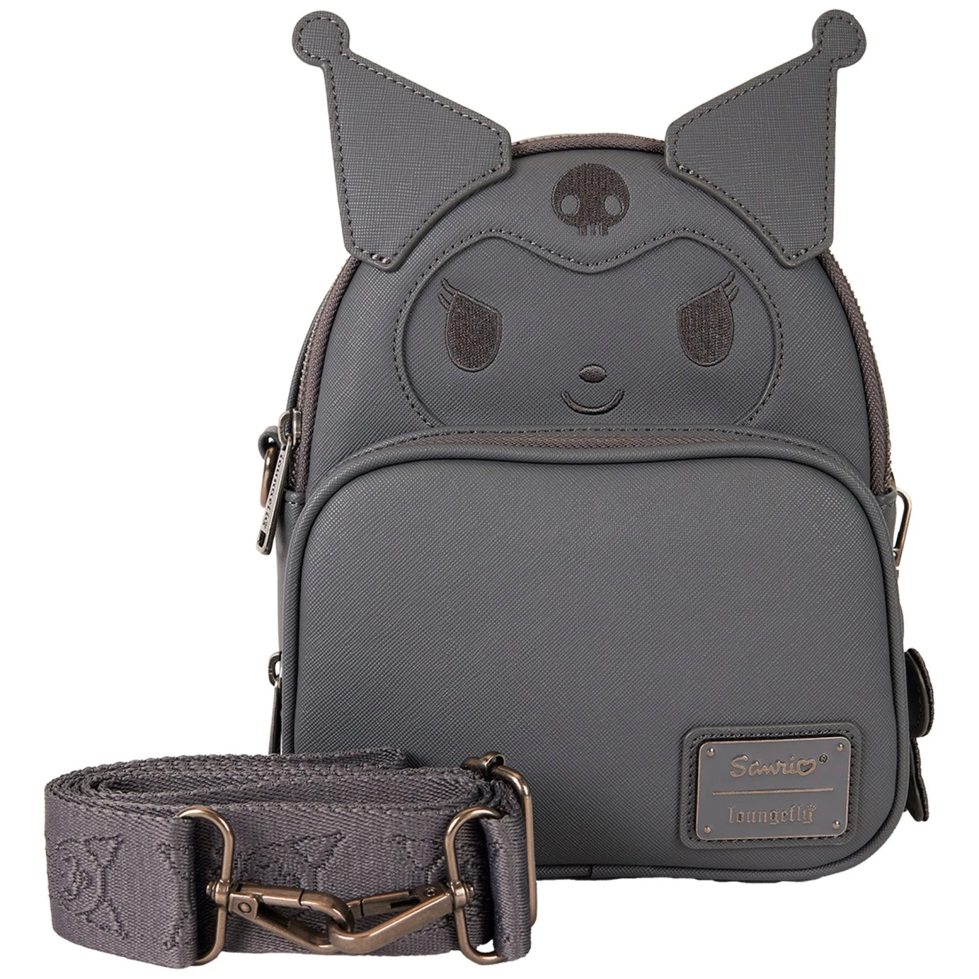 LOUNGEFLY Kuromi x Color Dip Convertible Mini Backpack