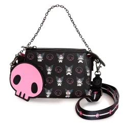 Loungefly Kuromi x Skully Convertible Crossbody Bag With Coin Purse