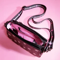 Loungefly Kuromi x Skully Convertible Crossbody Bag With Coin Purse