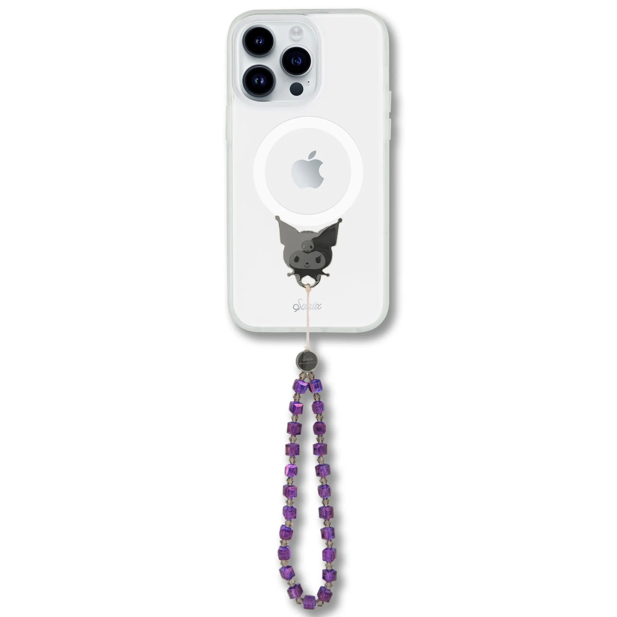 BySonix Inc. Kuromi x Sonix Beaded Wristlet