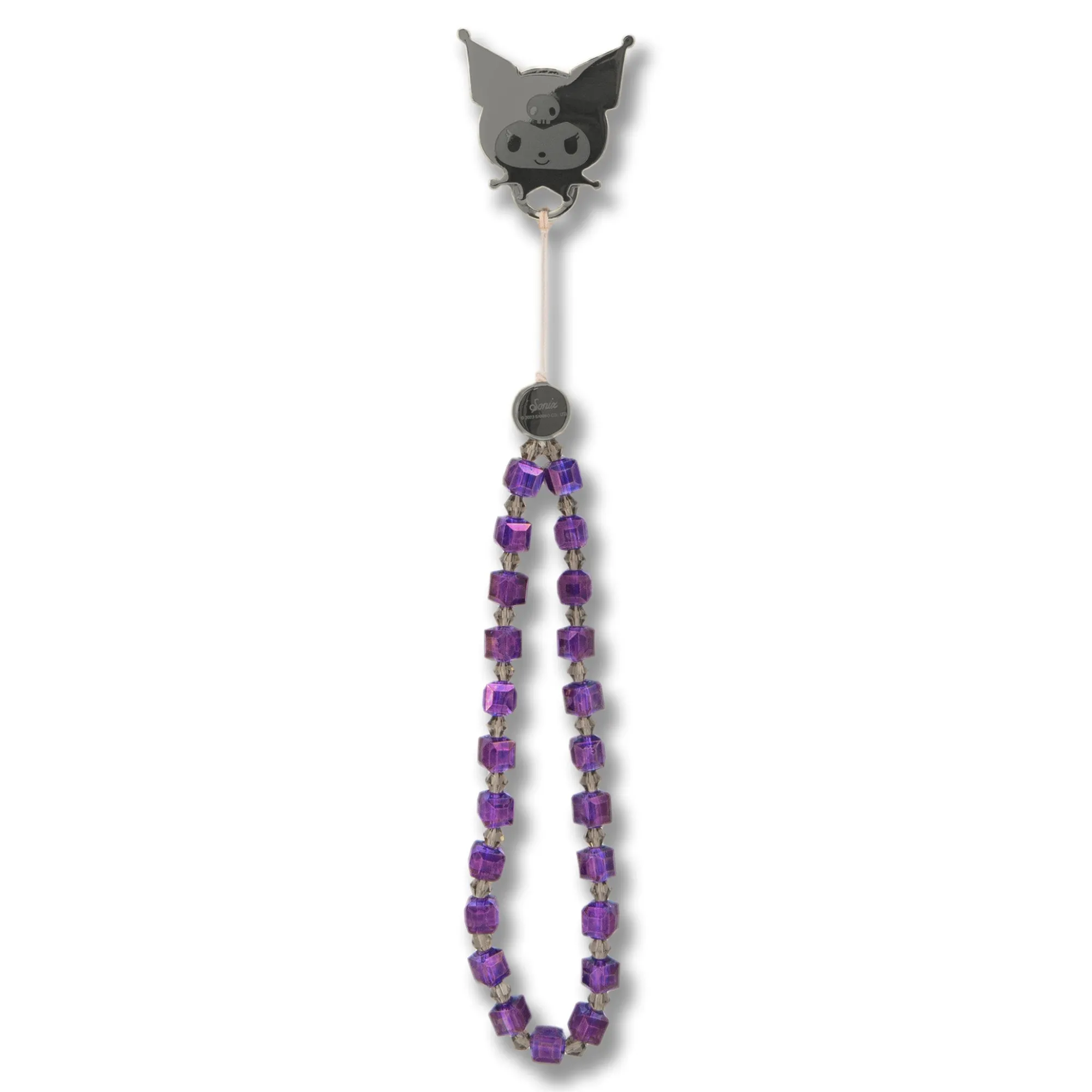 BySonix Inc. Kuromi x Sonix Beaded Wristlet