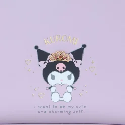 Japan Original Kuromi Zipper Pouch (Dainty Tiara Series)