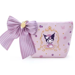 Japan Original Kuromi Zipper Pouch (Tea Room Series)