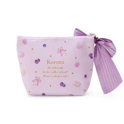 Japan Original Kuromi Zipper Pouch (Tea Room Series)