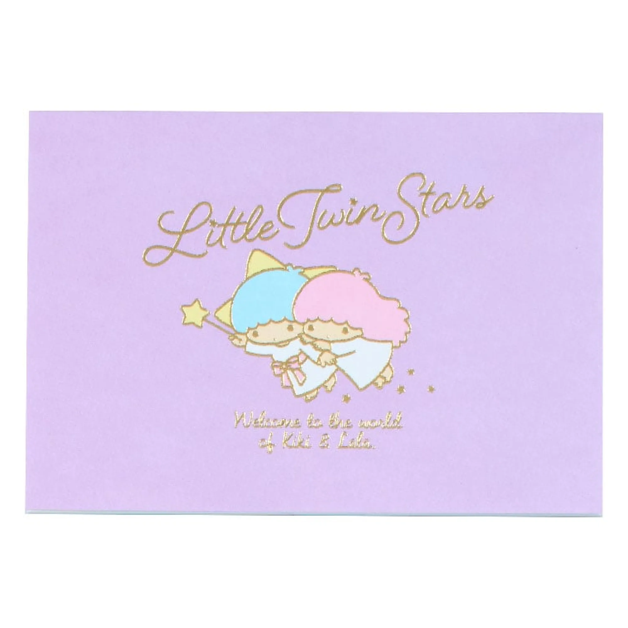 Japan Original LittleTwinStars Classic Mini Memo Pad