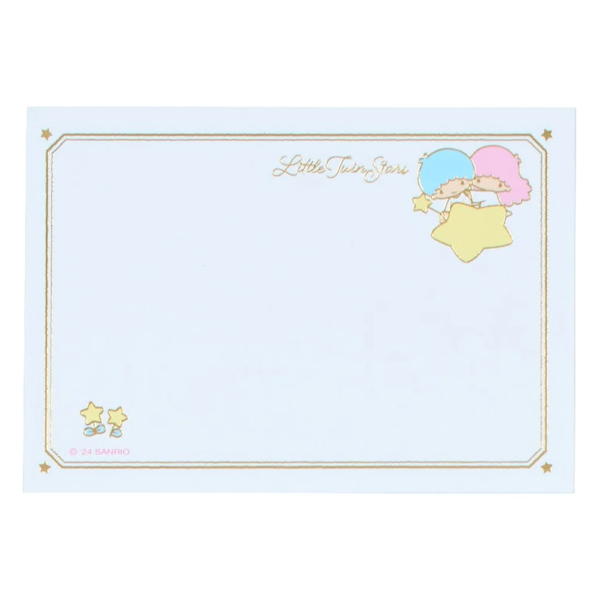 Japan Original LittleTwinStars Classic Mini Memo Pad