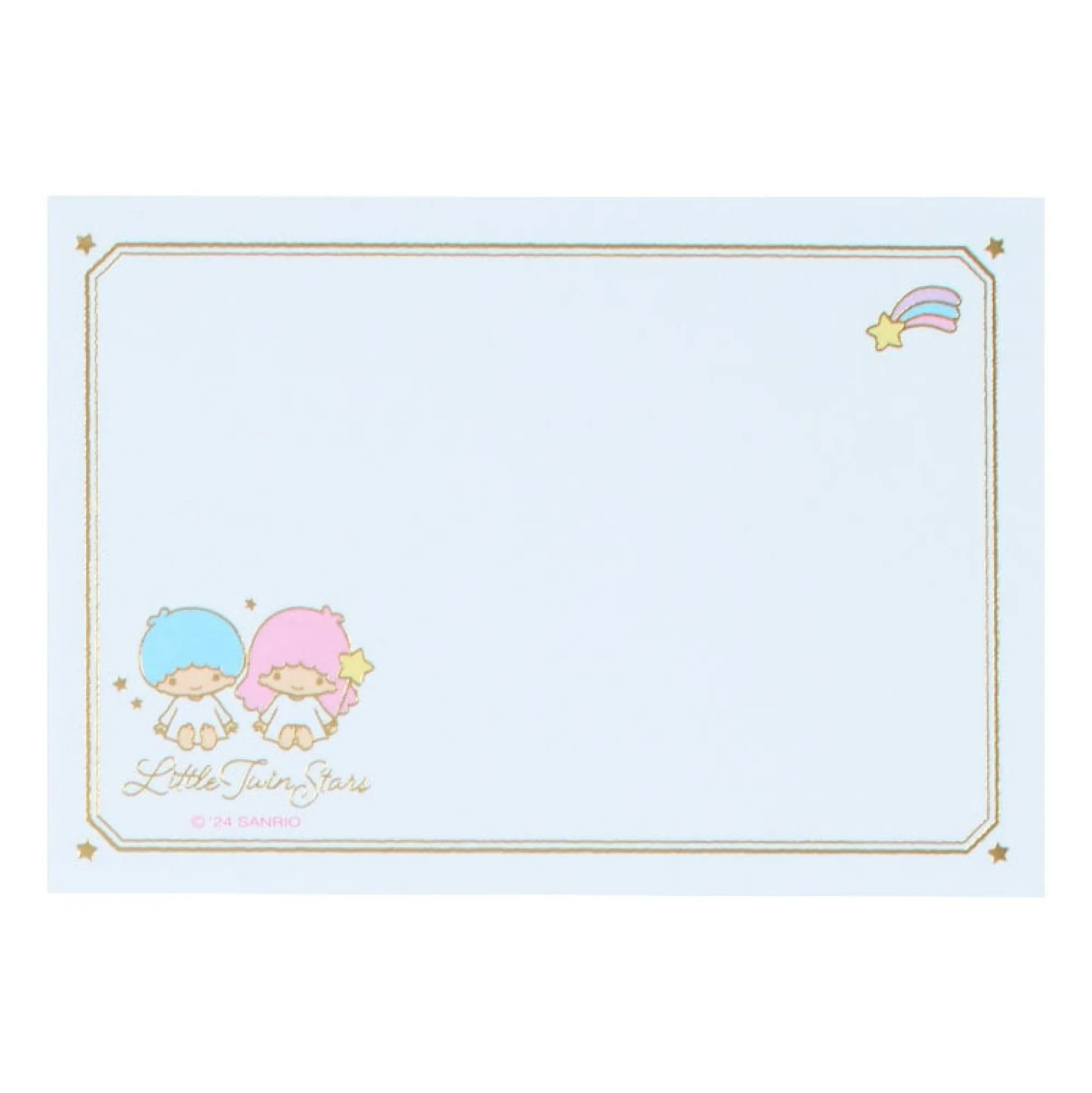 Japan Original LittleTwinStars Classic Mini Memo Pad