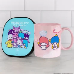 Uncanny Brands Wholesale LittleTwinStars Coffee Mug & Warmer Set