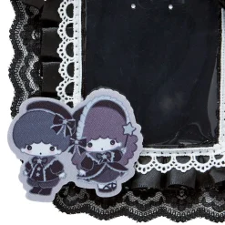 Japan Original LittleTwinStars ID Badge Holder (Gothic Night Party Series)