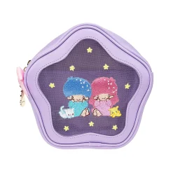 Global Original LittleTwinStars Mesh Zipper Pouch (Furry Friends Series)