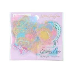Japan Original LittleTwinStars 30-pc Mini Sticker Set