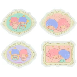 Japan Original LittleTwinStars 51-pc Mini Sticker Pack (Pastel Frame Design Series)