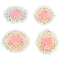 Japan Original LittleTwinStars 51-pc Mini Sticker Pack (Pastel Frame Design Series)