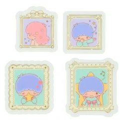 Japan Original LittleTwinStars 51-pc Mini Sticker Pack (Pastel Frame Design Series)