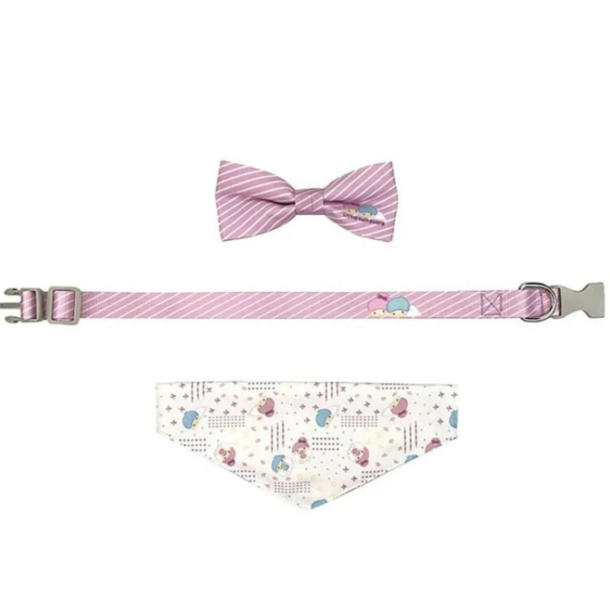 Global Original LittleTwinStars Pet Collar Set (Sanrio Pet Collection)