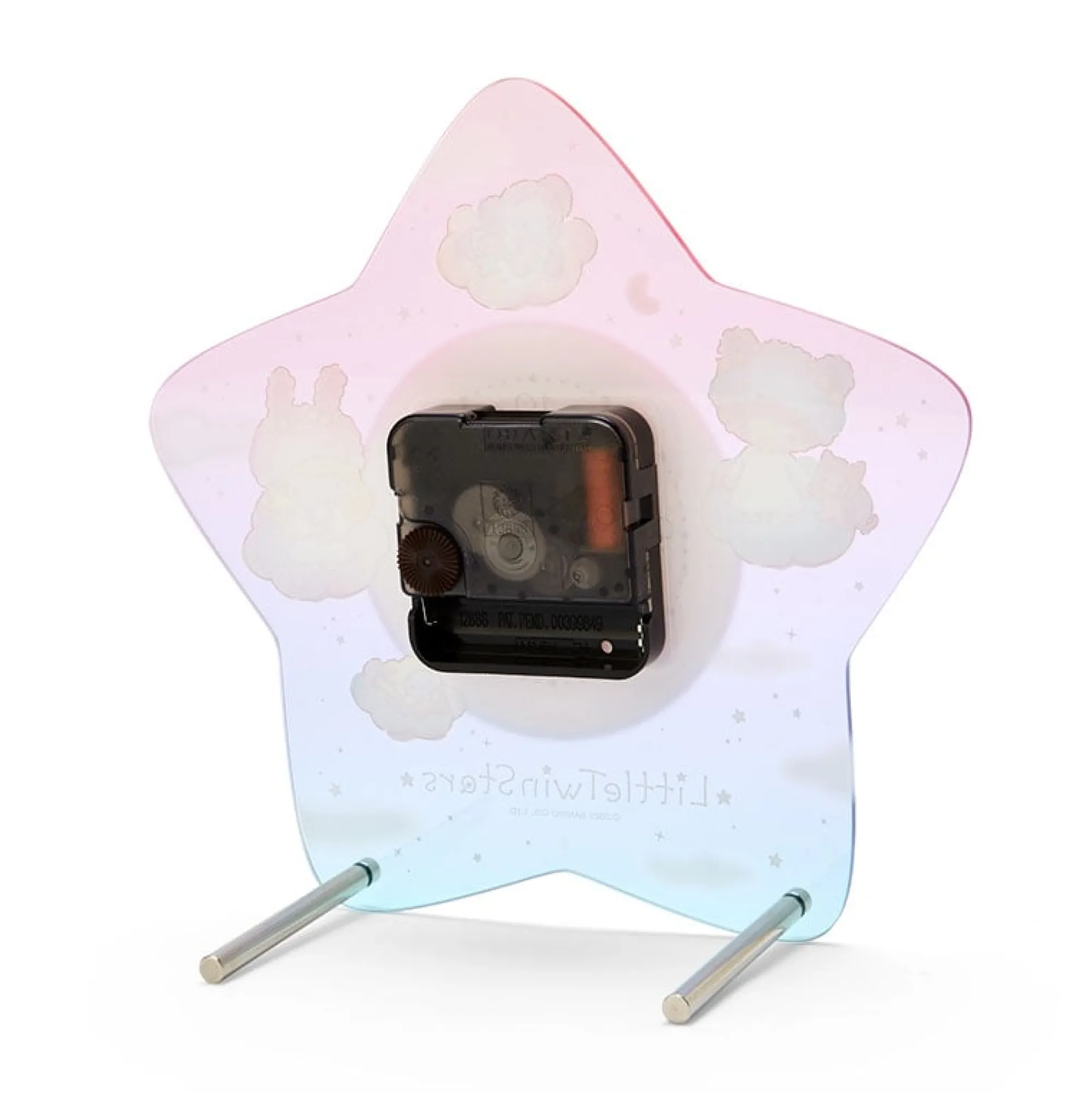 Japan Original LittleTwinStars Standing Clock (Fluffy Cloud Series)